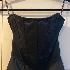 Strapless corset bodysuit